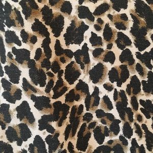 JCrew Leopard pencil skirt